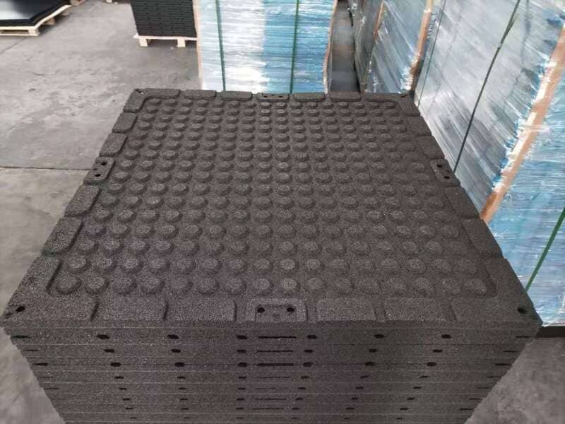 rubber flooring tape application